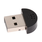 Maxbell Super Mini USB2.0 Microphone Audio Receiver Mic for Laptop Voice Recognition