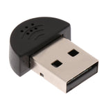 Maxbell Super Mini USB2.0 Microphone Audio Receiver Mic for Laptop Voice Recognition