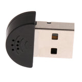 Maxbell Super Mini USB2.0 Microphone Audio Receiver Mic for Laptop Voice Recognition