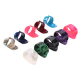 Maxbell Pack of 10 Celluloid Guitar Finger Picks + Thumb Picks Plectrums Stage Accessory