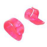 Maxbell Pack of 10 Celluloid Guitar Finger Picks + Thumb Picks Plectrums Stage Accessory