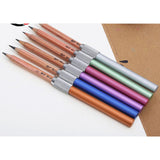 Maxbell Metal Pencil Lengthened Extender Holder - Assorted Colors Lightweight Pencil Lengthener Home School Office Supplies