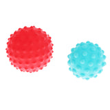 Maxbell Set of 6 Multi-Color Sensory Ball Set Soft & Textured Balls for Baby Crawling, Grasping and Playing