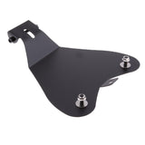 Maxbell Metal Solo Seat Baseplate Black Bracket for Universal Motorcycles