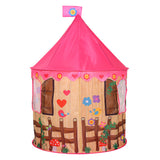 Maxbell Foldable Princess Castle Play Tent, Pop Up Play House Tent Toy Nursery Hut Ocean Ball Pit Pool Indoor & Outdoor Developmental Toy Kids Pets Game