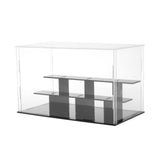 Maxbell 3 Step Acrylic Display Box Dustproof Showcase for Action Figure Display Cube