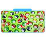 Maxbell Kids Fishing Game Musical Electric Fishing Toy with 15 Fishes, Xmas Gift