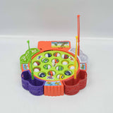 Maxbell Kids Fishing Game Musical Electric Fishing Toy with 15 Fishes, Xmas Gift