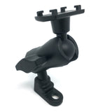 Maxbell Motorcycle Composite Double Socket Arm Phone Mount For 1" Ball Bases