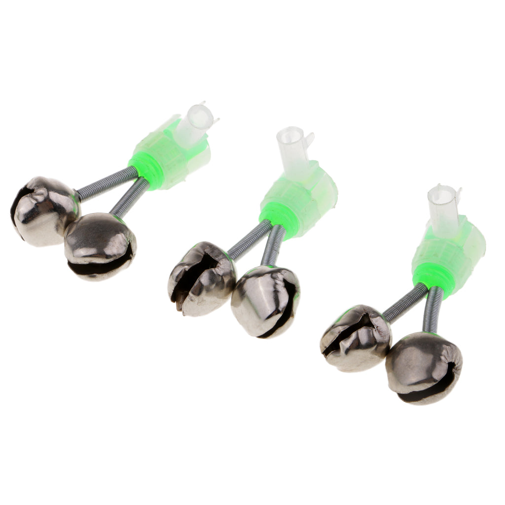 ⚡️Buy Maxbell 20x Fishing Rod Alarm Bells Twin Bells Ring Rod Tip ...