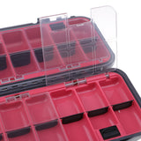 Maxbell Large Fishing Tackle Box Accessories Lure Hook Bag Storage 24 Compartments 20x11.5x5 cm/7.9x4.5x2.0 inch