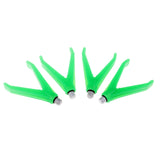 Maxbell 4pcs Fishing Rod Butt Rest Back Rest V Rest for Carp Coarse Fishing Tackle