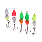 Maxbell 5 Pieces Fishing Lures Fishing Baits Set High Quality Lightweight and Durable