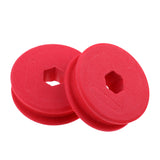 Maxbell 16pcs Foam Fishing Main Line Bobbin Spools Tackle Plastic Storage Box Case