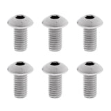 Maxbell 6pcs M5 x 10mm Bike Disk Brake Rotor Bolts Cycling Parts, T25 Head Screws