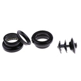 Maxbell Bike Headset Road Bicycle Threadless Headset Parts Black Sturdy and Durable