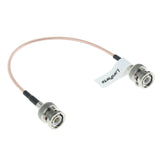 Maxbell BNC Male Cable for Security Camera HD SDI Video Cord Wire Line Wide Application 20cm/8inch