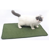 Maxbell Sisal Cat Scratching Mat Scratcher Cat Litter Mat for Kitty Grinding Claws & Protecting Furnitures