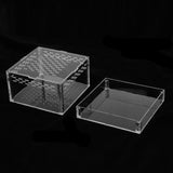 Maxbell Ventilated Design-Durable Acrylic Clear Pet Reptiles Worm Box Breeding Tanks Container