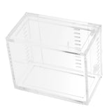 Maxbell Small Acrylic Clear Pet Reptiles Box Breeding Feeding Tanks Container 10.5x8.5x6cm