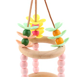 Maxbell Bird Parrot Swing Toys - Small Hammock Hanging Perch Stand Toy for Small Medium Parrots