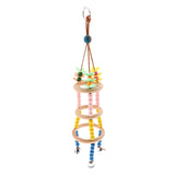 Maxbell Bird Parrot Swing Toys - Small Hammock Hanging Perch Stand Toy for Small Medium Parrots