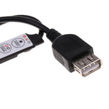 Maxbell USB Cable Powered Mini RGB Controller for Under Cabinet Lights