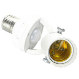 Maxbell AC 110V-240V Infrared PIR Motion Sensor LED E27 Lamp Bulb Holder Switch Useful, for Indoor Aisle Garage