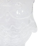 Maxbell Antique Glass Votive Candle Holder Tea Light Candle Holder 9cm Dia Owl Shape, Wax Candle Cup