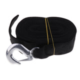 Maxbell 7m Boat Winch Trailer Replacement Webbing Nylon Strap With Heavy Duty Hooks