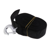 Maxbell 7m Boat Winch Trailer Replacement Webbing Nylon Strap With Heavy Duty Hooks