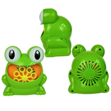 Maxbell Portable Cute Frog Automatic Bubble Machine Blower Maker Children Summer Outdoor Camping Toy Play Fun