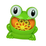 Maxbell Portable Cute Frog Automatic Bubble Machine Blower Maker Children Summer Outdoor Camping Toy Play Fun