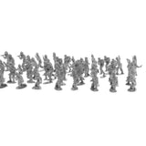 Maxbell 100 Pieces 2cm Realistically Battlefield Plastic Toy Soldier Figures Army Men Accessories -Black