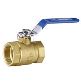 Maxbell Heavy Duty Brass Ball Valve On Off Switch 3/4'' NPT Thread Pipe Fitting