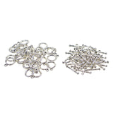 Maxbell 50 Sets Round Loop And Bar OT Toggle Clasp For Jewelry Making Design Repair Supply