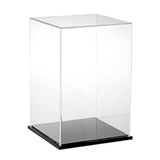 Maxbell 1Pc Acrylic Dustproof Display Case Show Box 15x15x25cm for Diecast Car Model