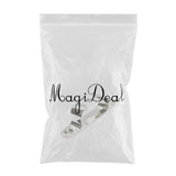 Maxbell Stainless Steel S.S. Straight Boat Yacht Deck Line Dock Rope Cleat Chock 5"