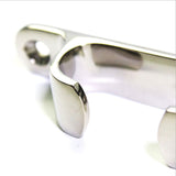 Maxbell Stainless Steel S.S. Straight Boat Yacht Deck Line Dock Rope Cleat Chock 5"