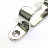 Maxbell Stainless Steel S.S. Straight Boat Yacht Deck Line Dock Rope Cleat Chock 5"