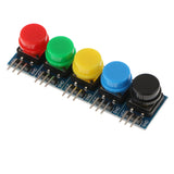 Maxbell Analog Button For Arduino Big Keyboard Electronic Blocks Simulate Key Module Analog Acquisition, Press the Different bButtons of Different Voltage Output