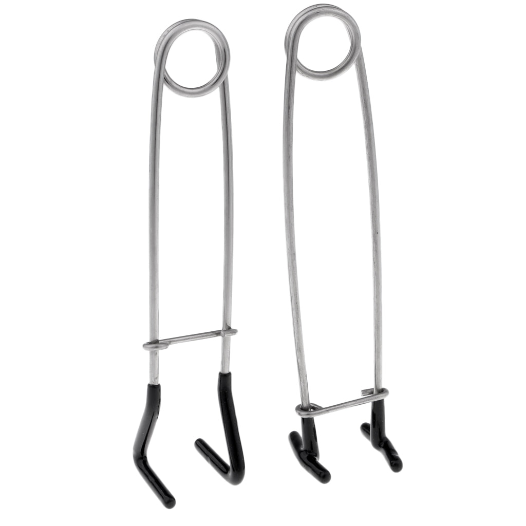 Maxbell 2x Fish Mouth Opener Fishing Bait Picking Hook Tool Frog Opening Mouth Gear