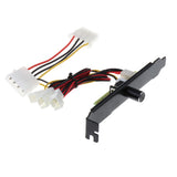 Maxbell PCI Speed Controller W/ OFF Switch PC 3 Channels 3 pin Cooling Fan Control