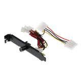 Maxbell PCI Speed Controller W/ OFF Switch PC 3 Channels 3 pin Cooling Fan Control