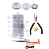 Maxbell Jump Ring for Jewelry Making Supplies with Pliers Tool Findings Assorted Kit