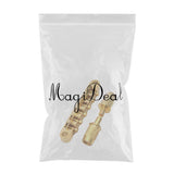 Maxbell 6 String Guitar Bridge Roller Saddle Bridge Posts for Les Paul Guitar Lovers