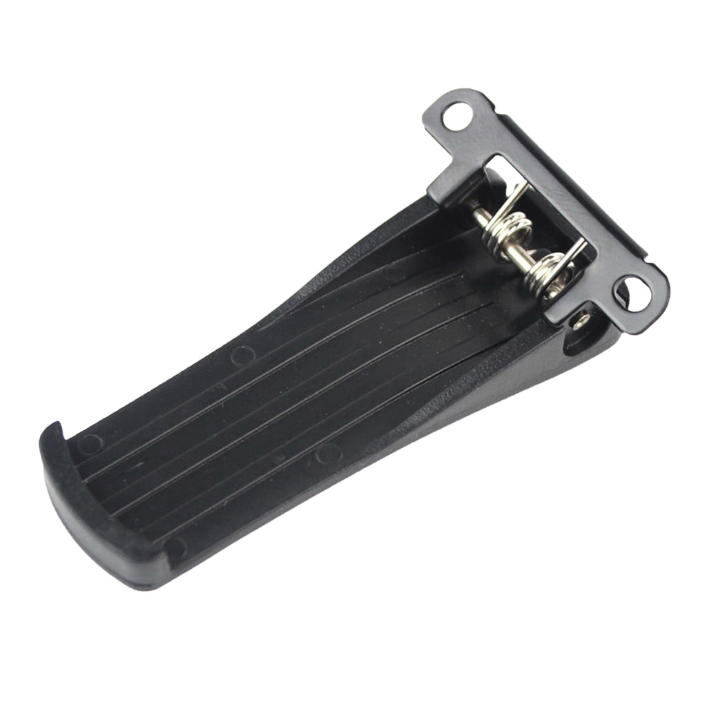 Maxbell 10pcs Black Color Belt Clip for Baofeng Two-Way Radio BF-666S/BF-777S/BF-888S, Screws are Included