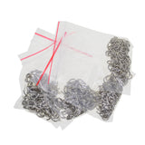 Maxbell 400 Piece Metal Open Jump Rings Split Rings Jewelry Making Connector Findings 5mm 6mm 7mm 8mm