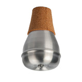 Maxbell Metal Trumpet Practice Mute Silencer Sourdine for Trumpeters Beginners Silver