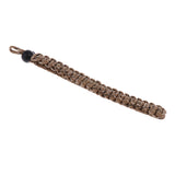 Maxbell Braided Paracord Adjustable Camera Wrist Strap/ Bracelet Desert Camo